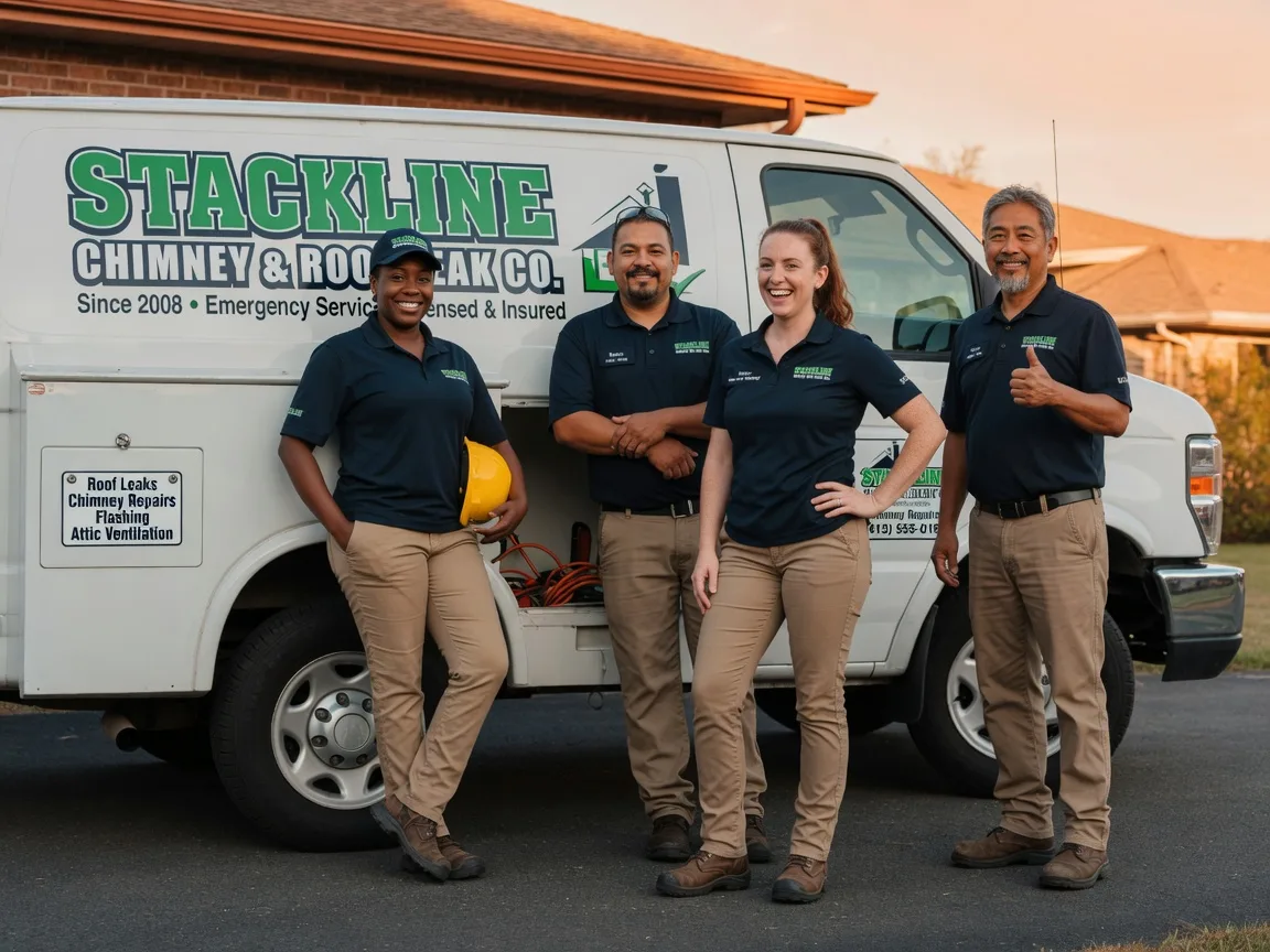 Chimney flashing repair company in Ducor, CA